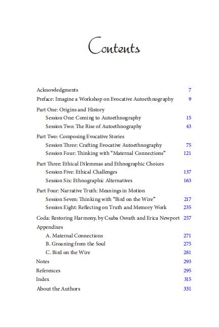 Evocative Autoethnography Writing Lives and Telling Stories