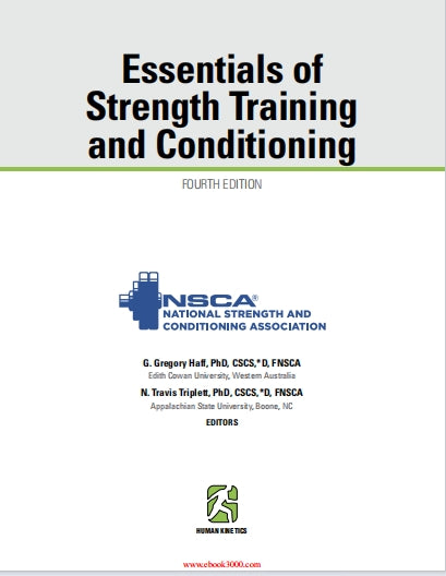 Essentials of Strength Training and Conditioning 4th Edition