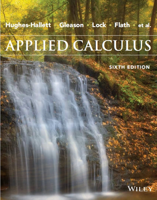 Applied Calculus 6th Edition