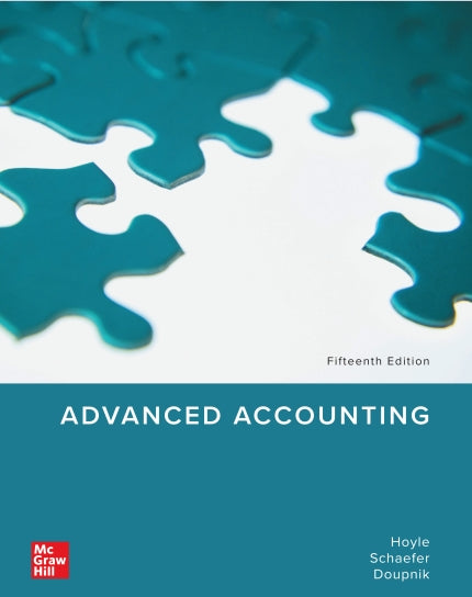 Advanced Accounting 15th Edition By Joe Ben Hoyle