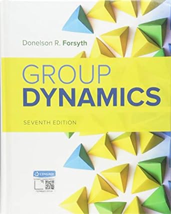Group Dynamics 7th Edition