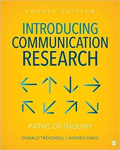 Introducing Communication Research 4th by Donald Treadwell