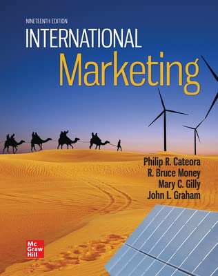International Marketing 19th Edition By Philip Cateora