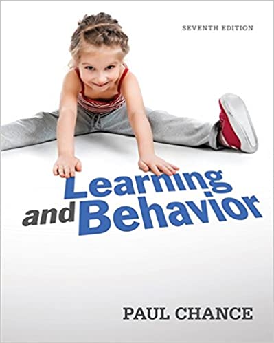 Learning and Behavior 7th Edition by Paul Chance