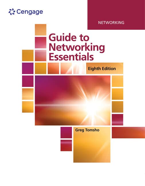 Guide to Networking Essentials 8th Edition by Greg Tomsho
