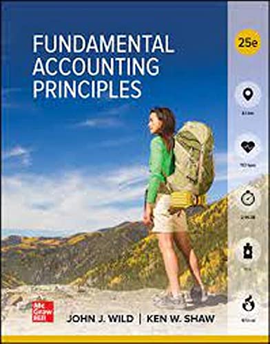 Fundamental Accounting Principles 25th Edition by John Wild