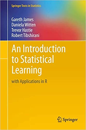 An Introduction to Statistical Learning with Applications in R (2013, Springer) -9781461471370