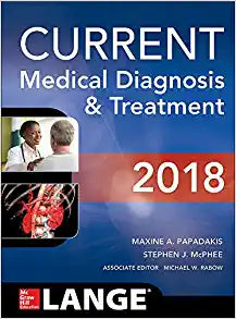Current Medical Diagnosis & Treatment 2018 57th Edition