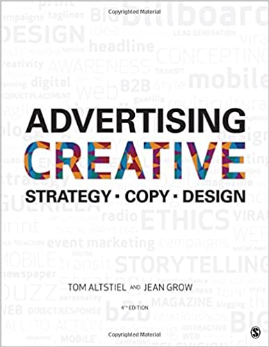 Advertising Creative Strategy Copy Design 4th Edition - Tom Altstiel