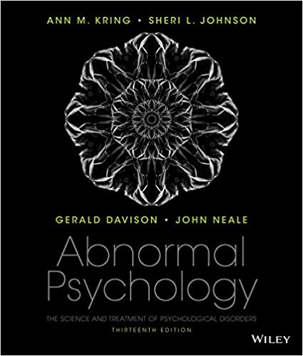 Abnormal Psychology 13th Edition by Ann M. Kring