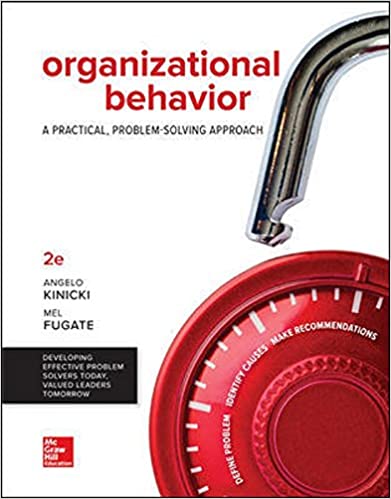 Organizational Behavior 2nd Edition by Angelo Kinicki