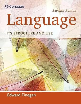 Language Its Structure and Use 7th Edition
