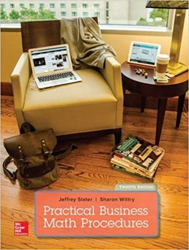 Practical Business Math Procedures 12th Edition