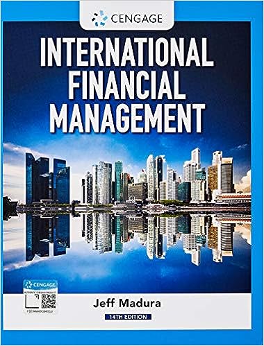 International Financial Management by Jeff Madura 14th Edition