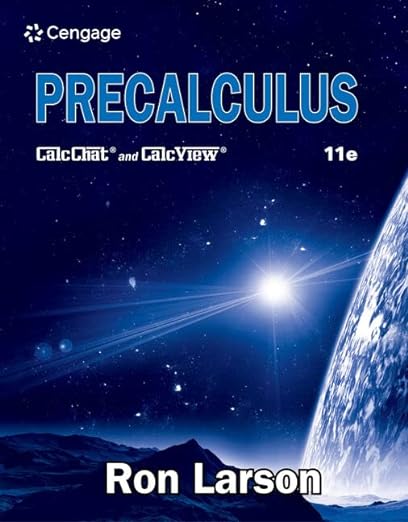 Precalculus 11th Edition by Ron Larson