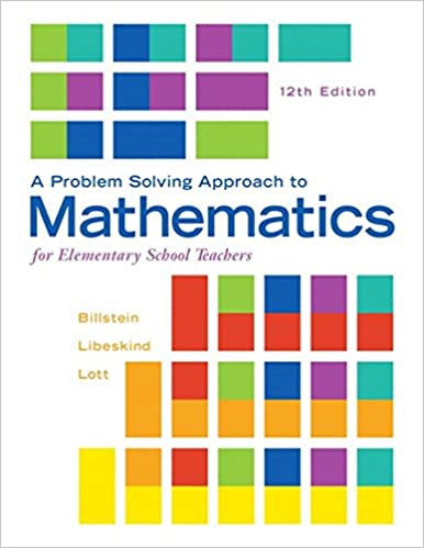 A Problem Solving Approach to Mathematics 12th Edition by Rick Billstein