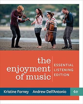 Enjoyment of Music Essential Listening 4th Edition