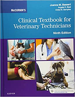 McCurnin??s Clinical Textbook for Veterinary Technicians by Joanna M. Bassert