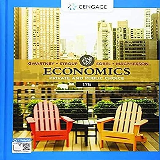 Economics Private & Public Choice 17th Edition by James D. Gwartney