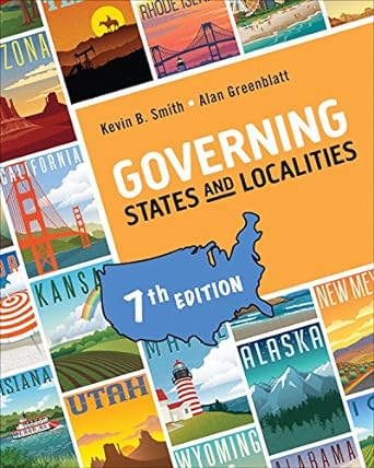 Governing States And Localities 7th Edition