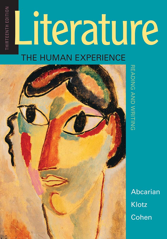 Literature The Human Experience 13th Edition