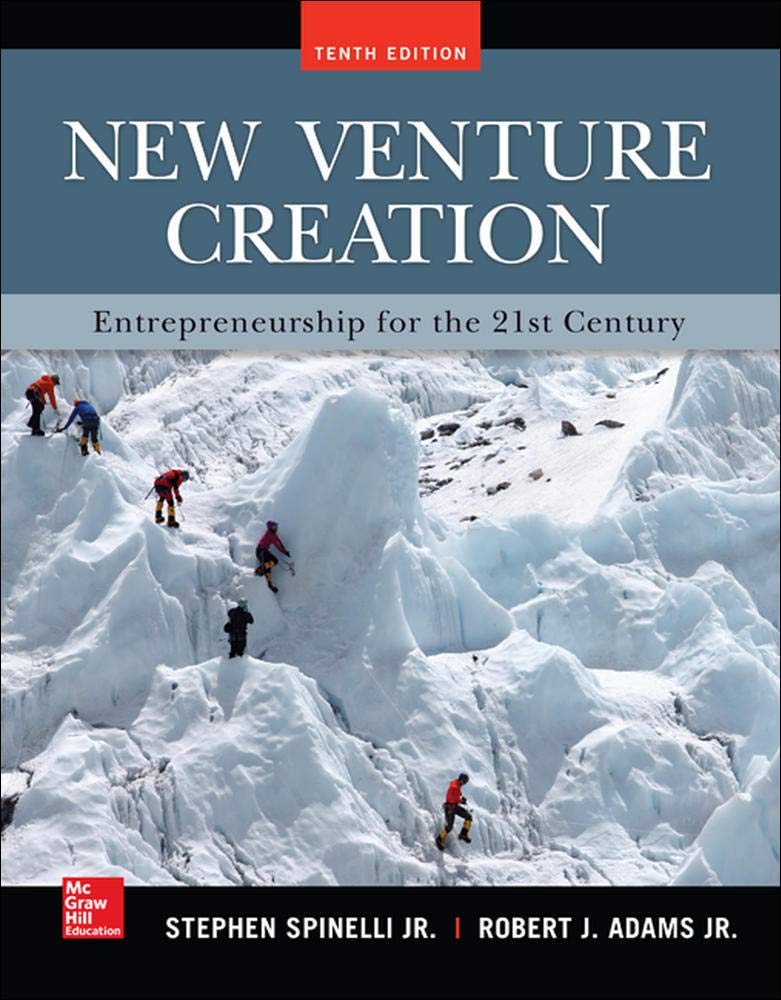 New Venture Creation Entrepreneurship for the 21st Century 10th Edition