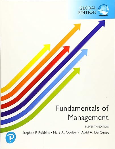 Fundamentals of Management 11th Global Edition