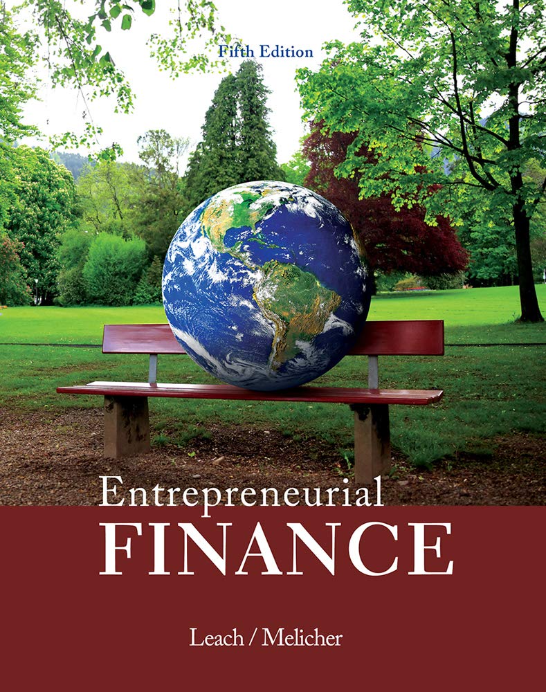 Entrepreneurial Finance, 5th edition by Chris Leach