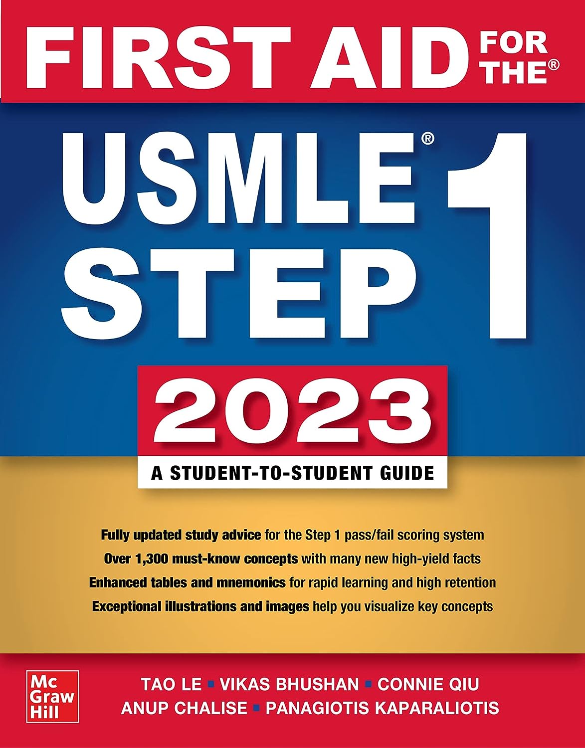 First Aid for the USMLE Step 1 2023 33rd Edition by Tao Le