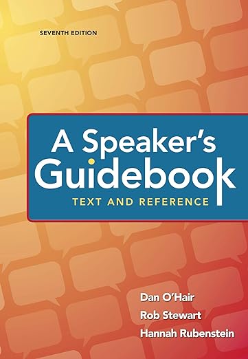 A Speaker's Guidebook Text and Reference 7th Edition
