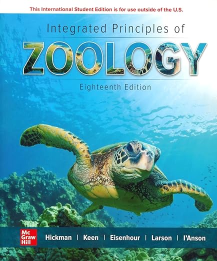 Integrated Principles of Zoology 18th Edition