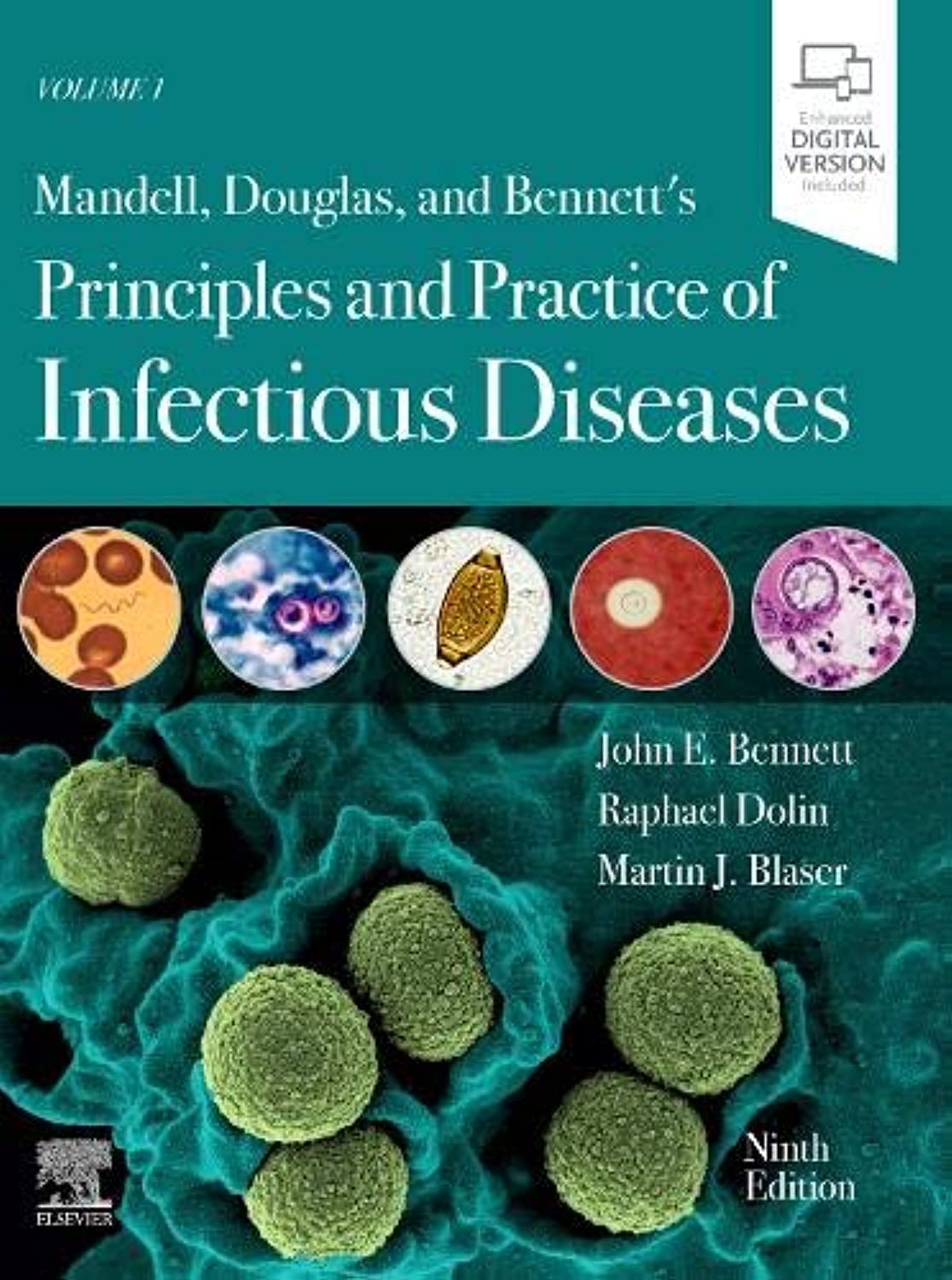 Mandell, Douglas, and Bennett's Principles and Practice of Infectious Diseases,9th Edition