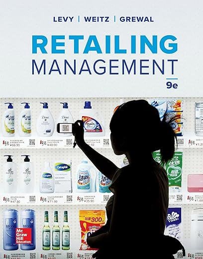 Retailing Management 9th Edition by Michael Levy Bar