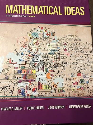 Mathematical Ideas 13th Edition by Charles D. Miller