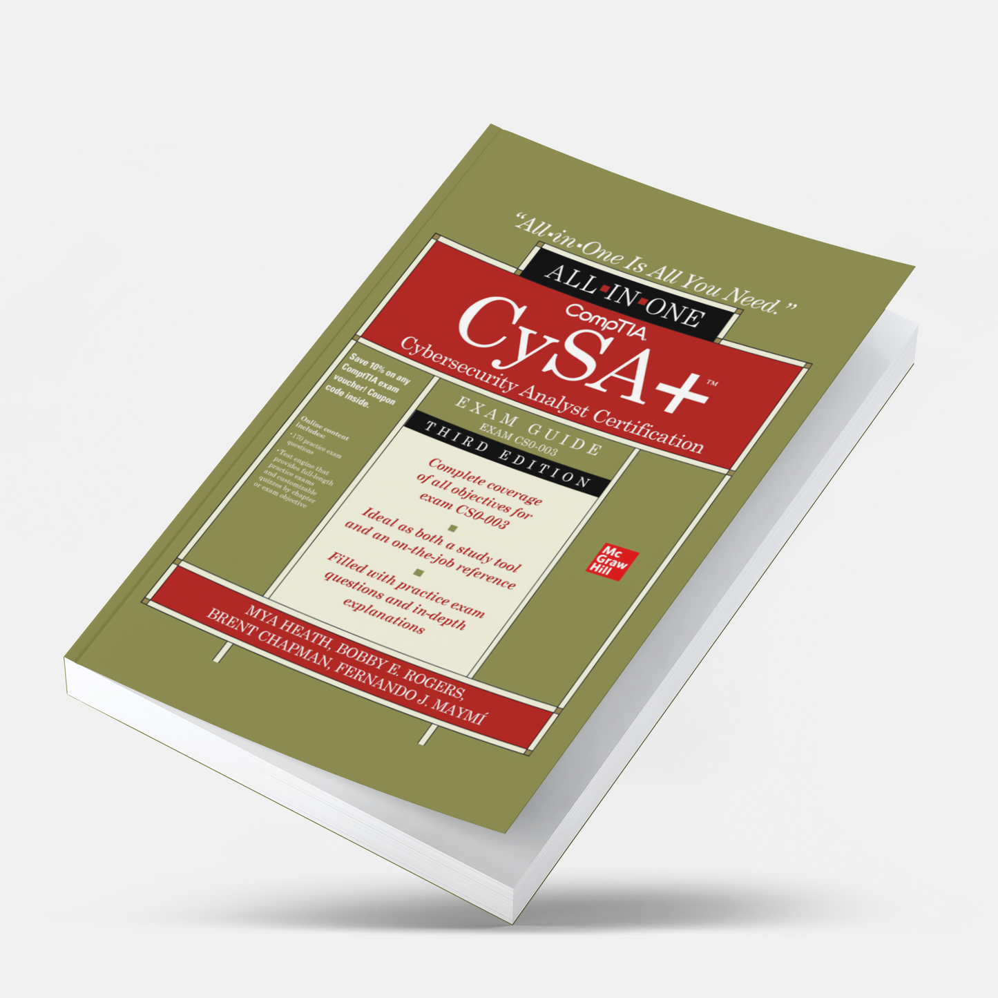 CompTIA CySA+ Cybersecurity Analyst Certification All-in-One Exam Guide, (Exam CS0-003) 3rd Edition