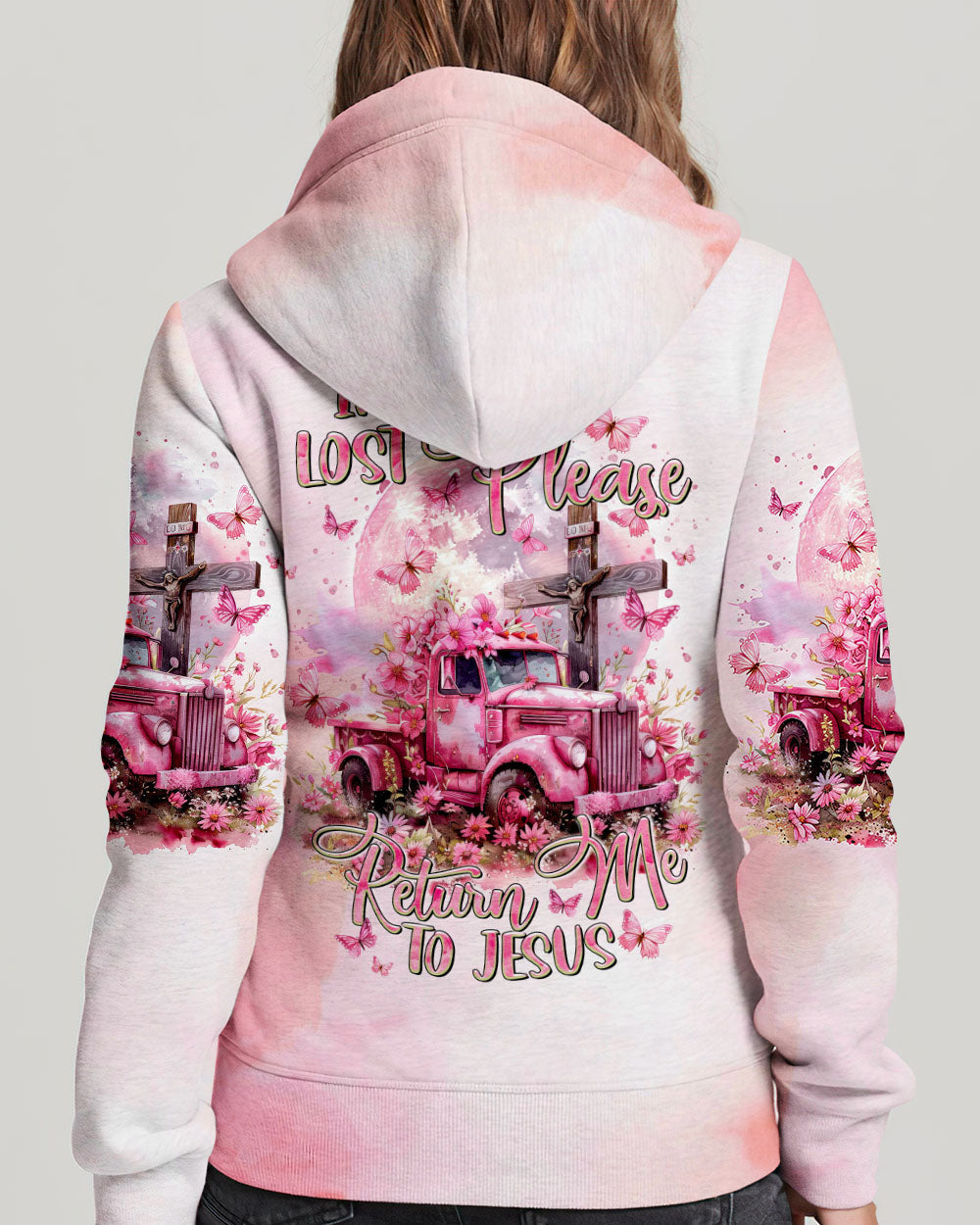 If I'm Lost Please Return Me To Jesus Truck Women's All Over Print Shirt - Tltr1503244