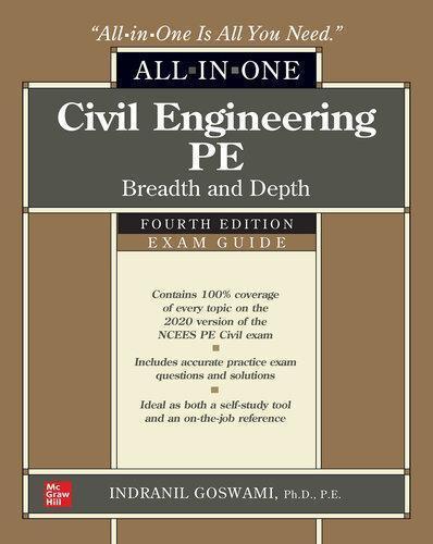 Civil Engineering Pe All In One Exam Guide 4Th Edition