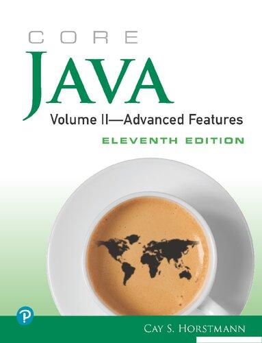 Core Java Volume Ii Advanced Features 11Th Edition