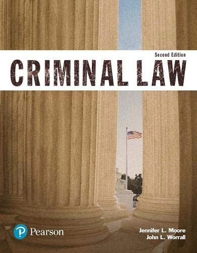 Criminal Law (Justice Series) - 2nd Edition