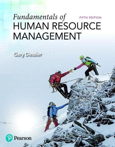 Fundamentals of Human Resource Management 5th Edition