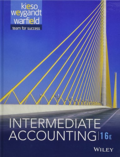 Intermediate Accounting - 16th Edition