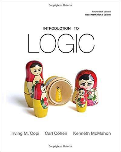Introduction To Logic 14Th Edition