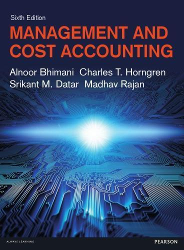 Management & Cost Accounting 6th Edition