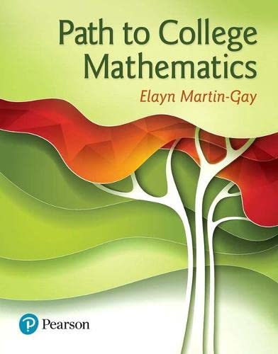 Path to College Mathematics 1-edition