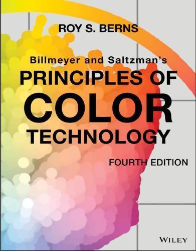 Principles Of Color Technology 4Th Edition
