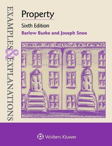 Property (Examples & Explanations) 6th Edition