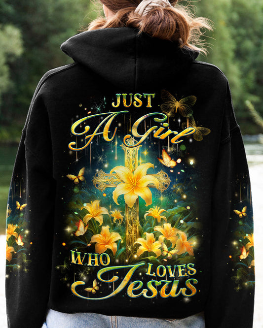 Just A Girl Who Loves Jesus Women's All Over Print Shirt - Yhlt1201243