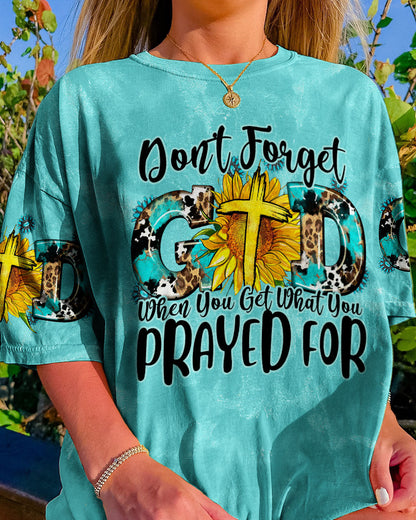 Don't Forget God Women's All Over Print Shirt - Tytm0607232