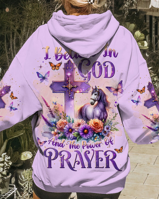 I Believe In God Horse Women's All Over Print Shirt - Tlnt1711234