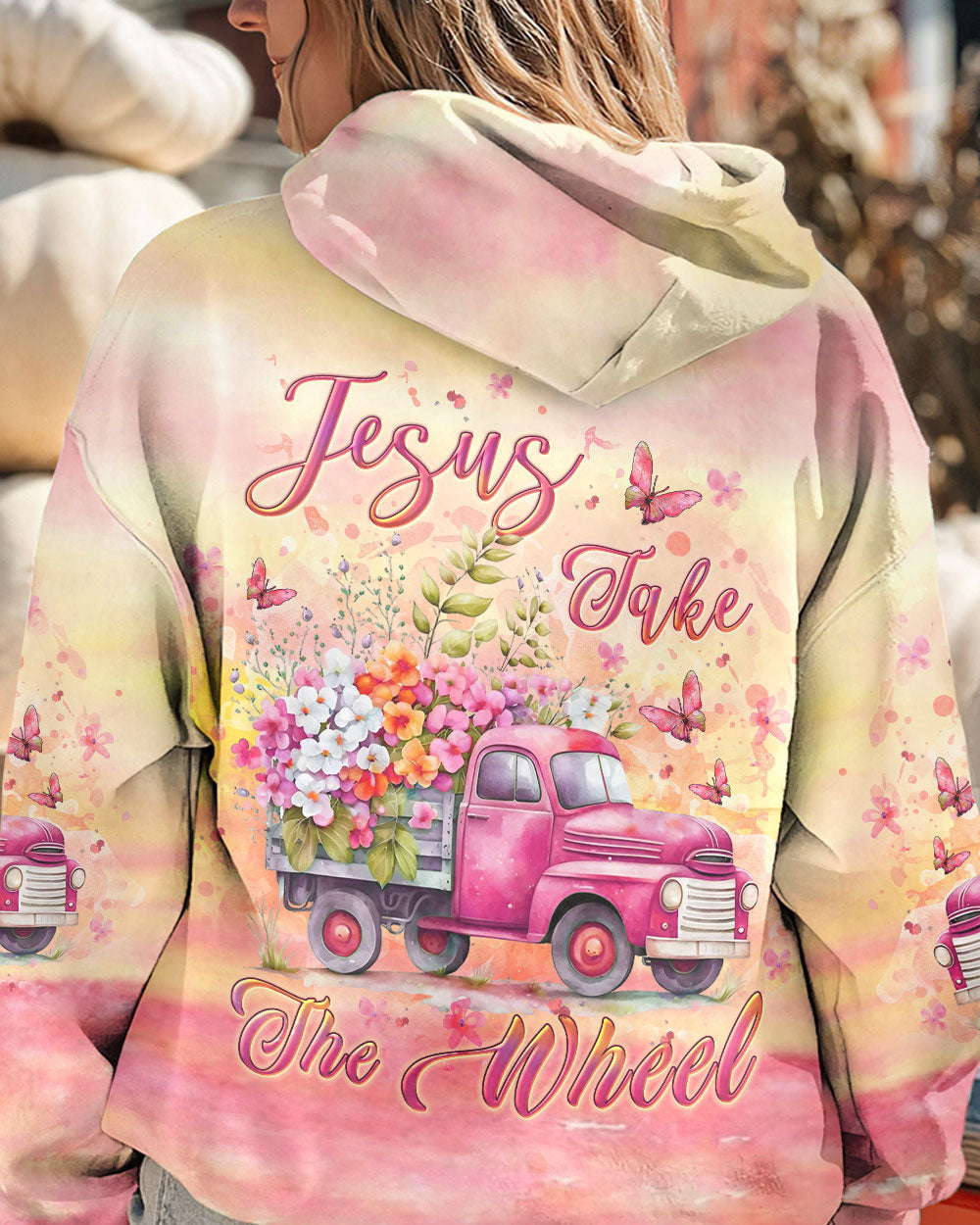 Jesus Take The Wheel Women's All Over Print Shirt - Yhlt2811232